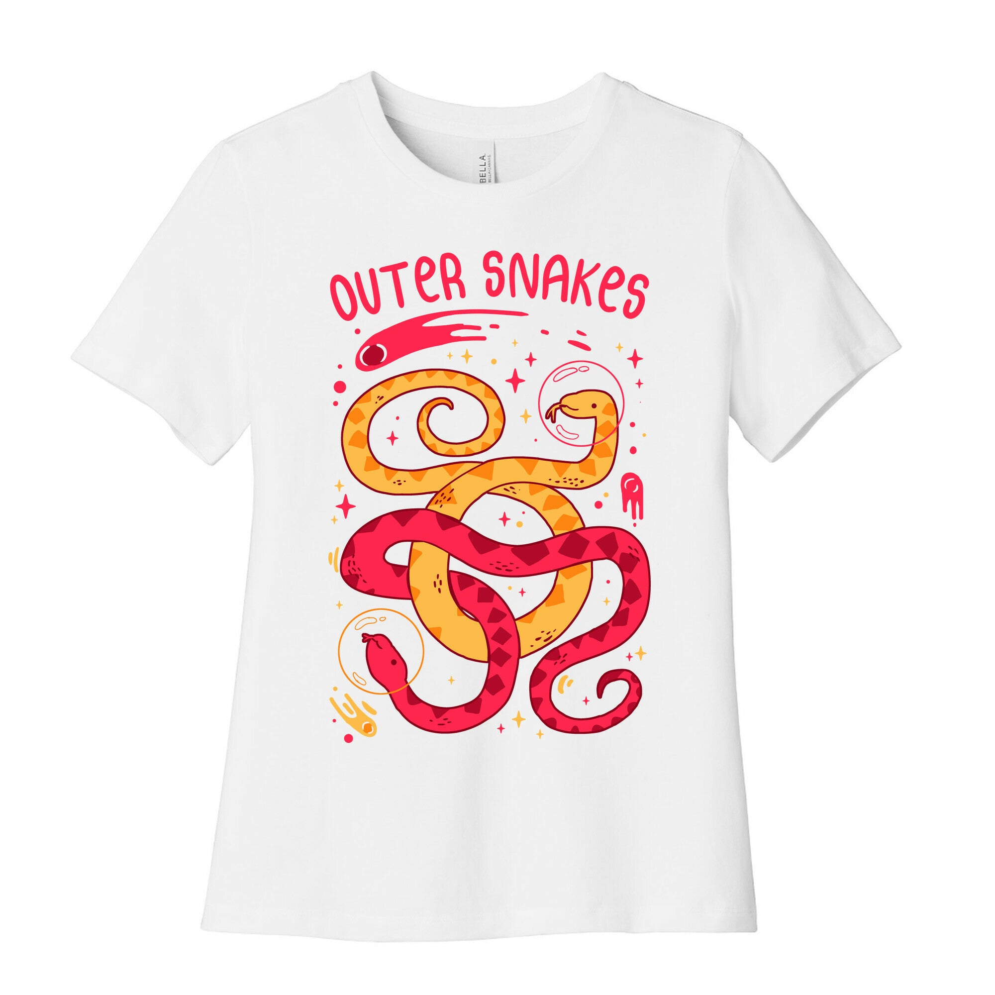 Outer Snakes Women's Cotton Tee